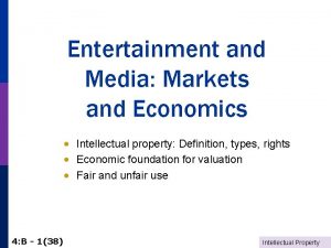 Use of it in entertainment