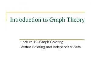 Define graph coloring Define graph coloring