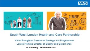 South west london health and care partnership
