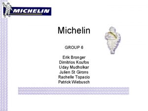 Swot michelin