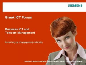 Telecom management forum Telecom management forum