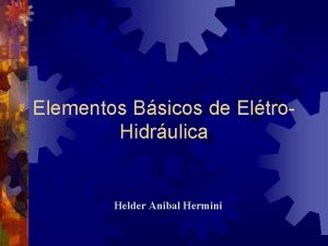 Elementos Bsicos de Eltro Hidrulica Helder Anibal Hermini