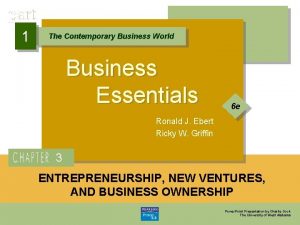 Essentials of contemporary business