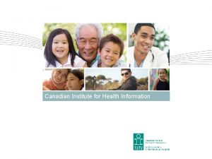 Canadian Institute for Health Information Pharmacist Workforce 2012