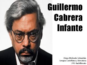 Guillermo cabrera