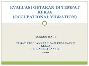 Segmental vibration