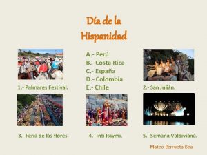 Festival de la hispanidad costa rica