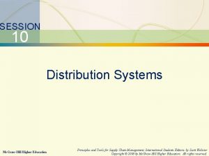 Types of distribution channels