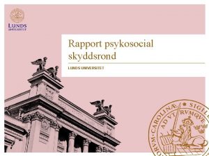 Psykosocial skyddsrond