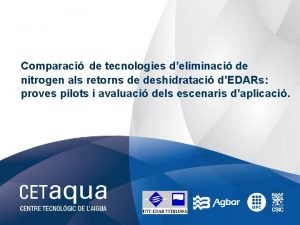 Comparaci de tecnologies deliminaci de nitrogen als retorns