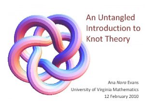 What is a knot