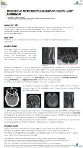 12 EMERGENCIA HIPERTENSIVA SECUNDARIA A DUROTOMIA ACCIDENTAL Cruz