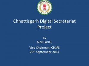 Cg digital secretariat