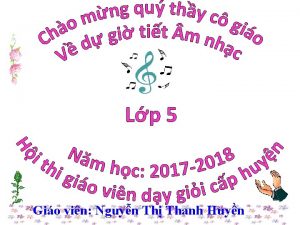 Gio vin Nguyn Th Thanh Huyn Th t