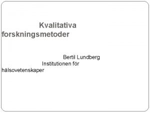 Graneheim och lundman