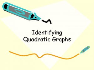 Positive quadratic graphs Positive quadratic graphs