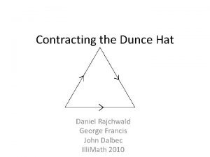 Dunce hat topology