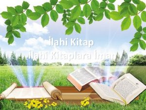 lahi Kitaplara man lahi kitap Yce Allahn Peygamberler