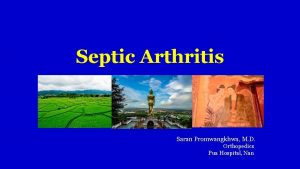 Septic arthritis complications