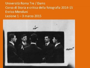 Roma tre dams
