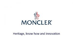 Moncler brand identity