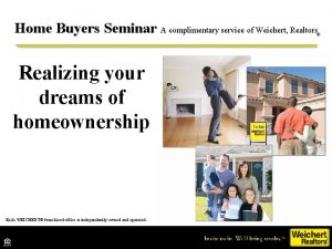 Weichert financial services