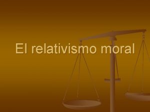 Relativismo moral