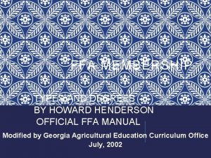 Greenhand degree requirements Greenhand degree requirements