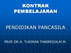 Pancasila bersifat organis Pancasila bersifat organis