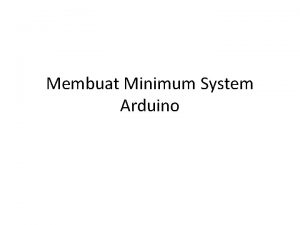 Membuat Minimum System Arduino PCB Arduino Uno Skematik