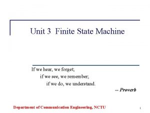 Binary state assignment