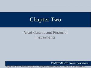 Derivatives asset class