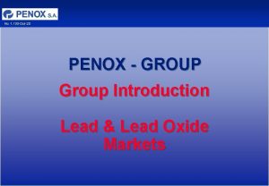 Penox group