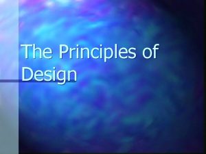 11 principles of design