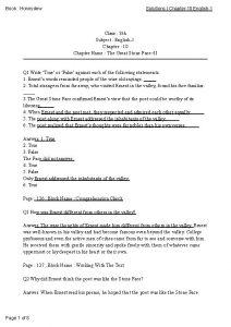 Book Honeydew Solutions Chapter10 English1 Class 8 th