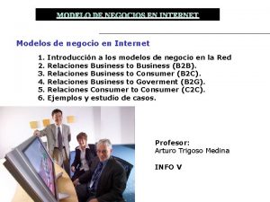 Modelos de negocios en internet