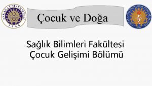 Doğada yapılabilecek etkinlikler