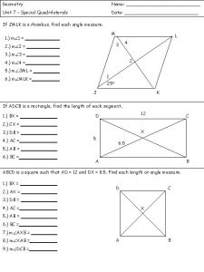 Unit 7 polygons and quadrilaterals