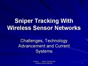 Sniper tracking