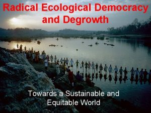 Ecological swaraj