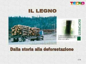 119 Il legno il materiale pi antico usato