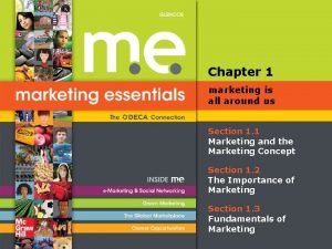 Marketing is all around