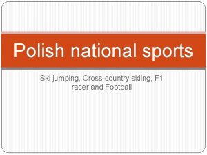 Polish cross country skier