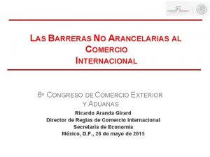 Conclusiones del comercio internacional Conclusiones del comercio internacional