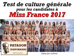La crmonie de llection de Miss France 2017