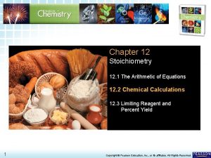 12 2 Chemical Calculations Chapter 12 Stoichiometry 12