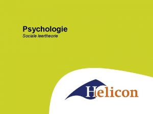 Psychologie Sociale leertheorie Inhoud Test je zelfkennis Verschillende