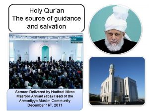 Quran as a source of guidance