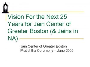 Jain center of greater boston