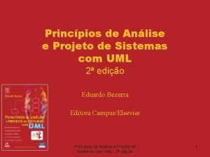 Princpios de Anlise e Projeto de Sistemas com